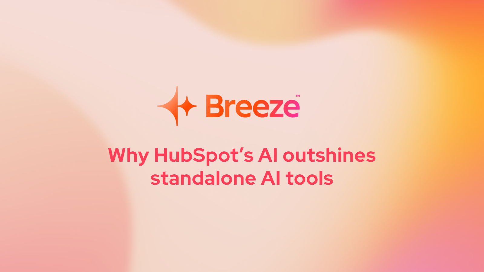 HubSpot AI Software Breeze